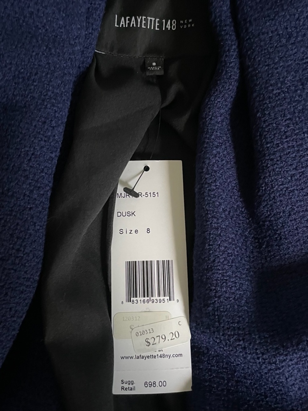 Lafayette 148 Jacket Size 8 NWT - Picture 2 of 4